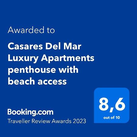 Casares Del Mar Luxury Apartments Penthouse With Beach Access Exterior photo